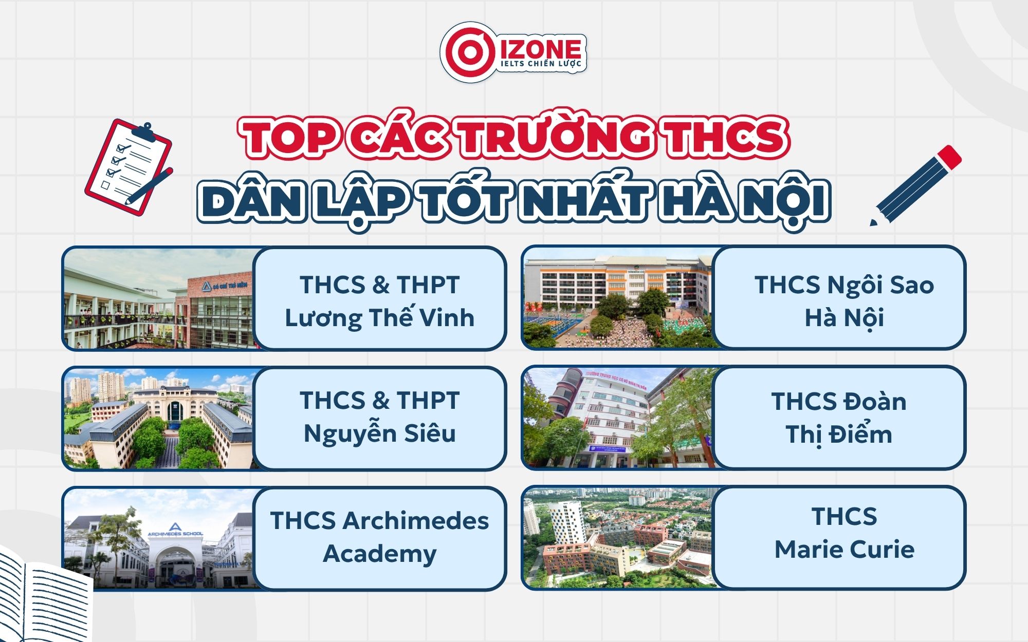 Top các trường THCS dân lập tốt tại Hà Nội