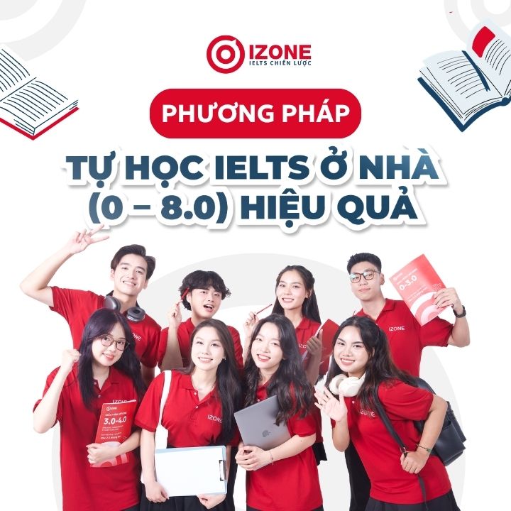 Phương pháp TỰ HỌC IELTS Ở NHÀ (0 – 8.0) Hiệu Quả
