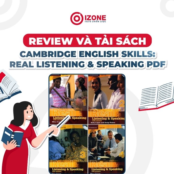 Review và tải sách Cambridge English Skills: Real Listening & Speaking PDF