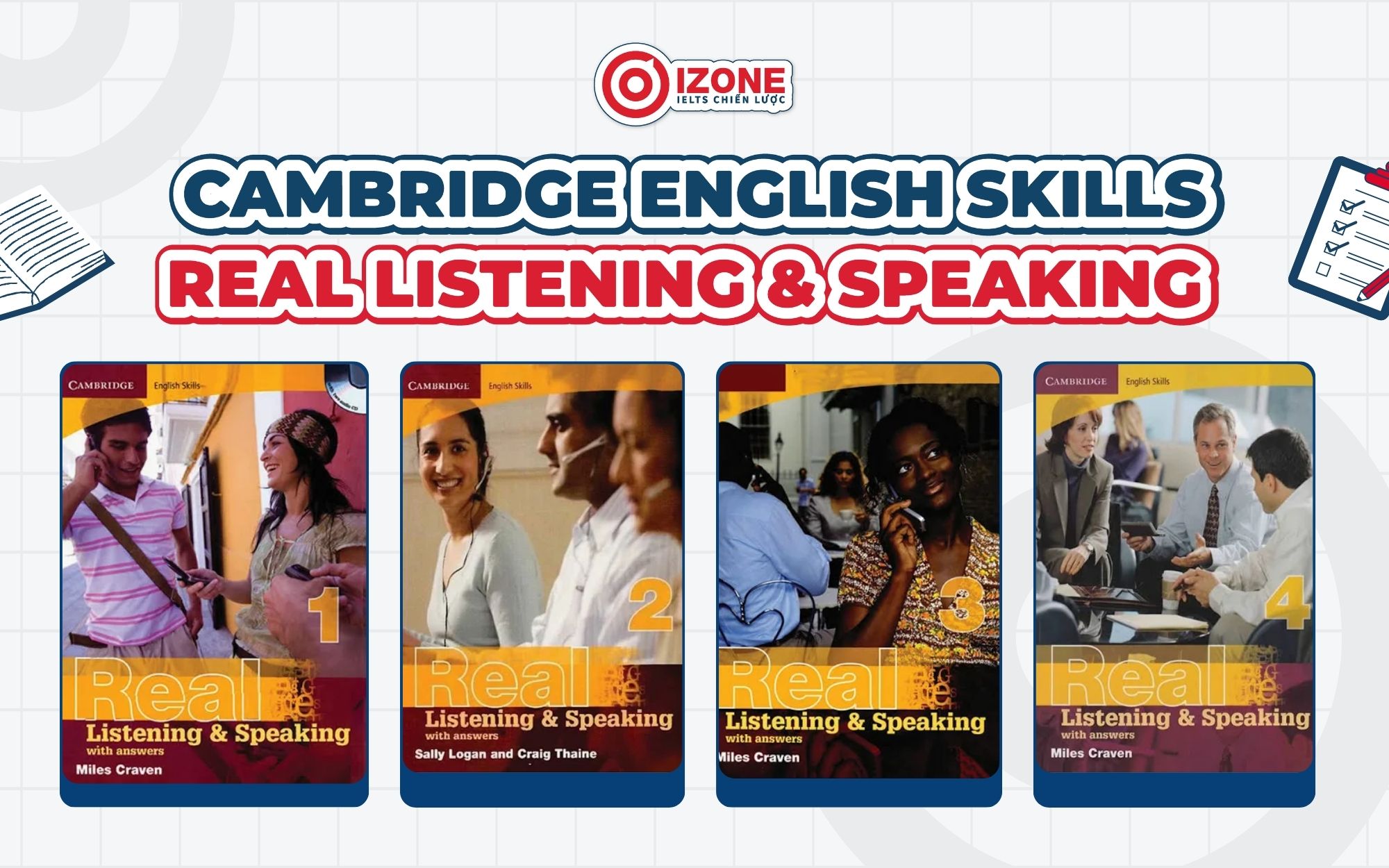 Bộ sách Cambridge English Skills Real Listening & Speaking