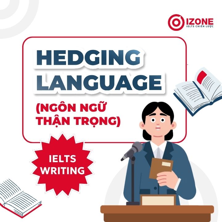 Hedging language (ngôn ngữ thận trọng) và cách dùng trong IELTS Writing