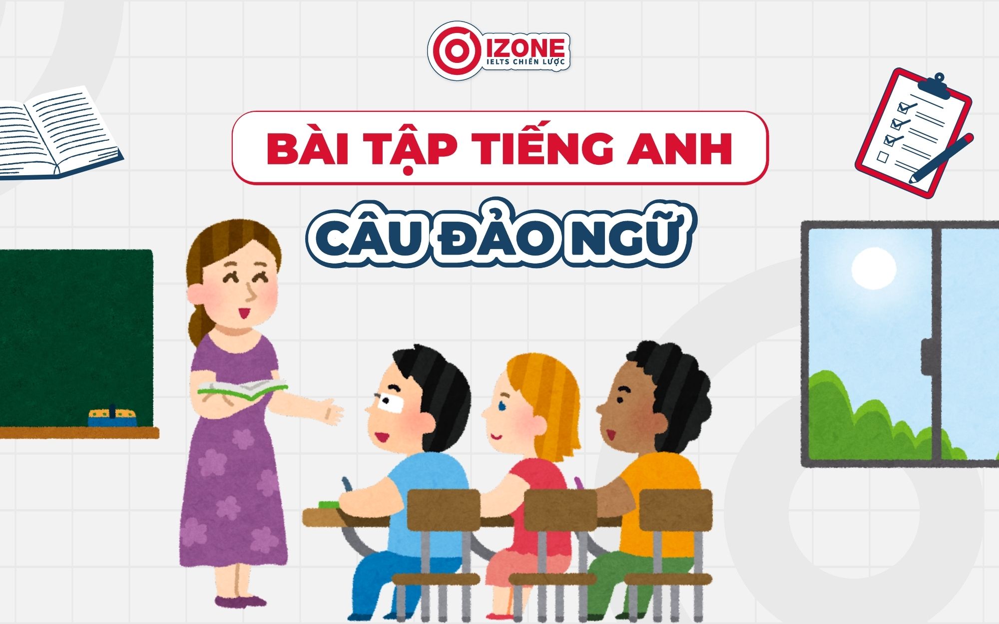 Bài tập đảo ngữ tiếng Anh