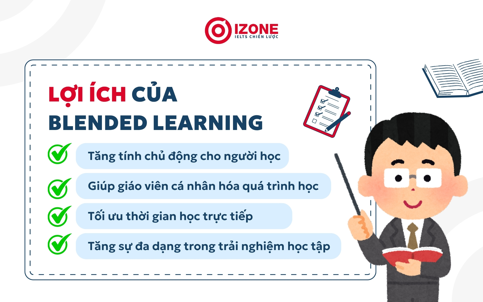 Các lợi ích của blended learning