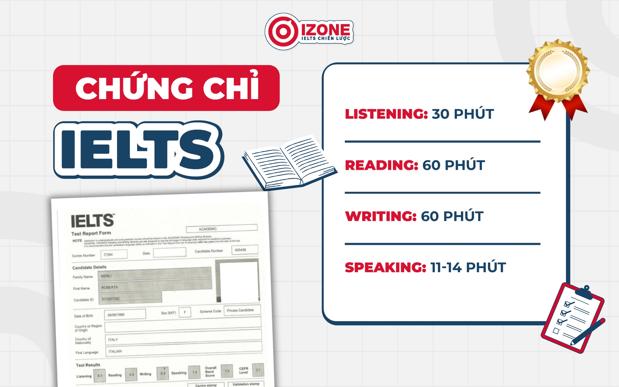Chứng chỉ tiếng Anh cho học sinh cấp 2 IELTS.