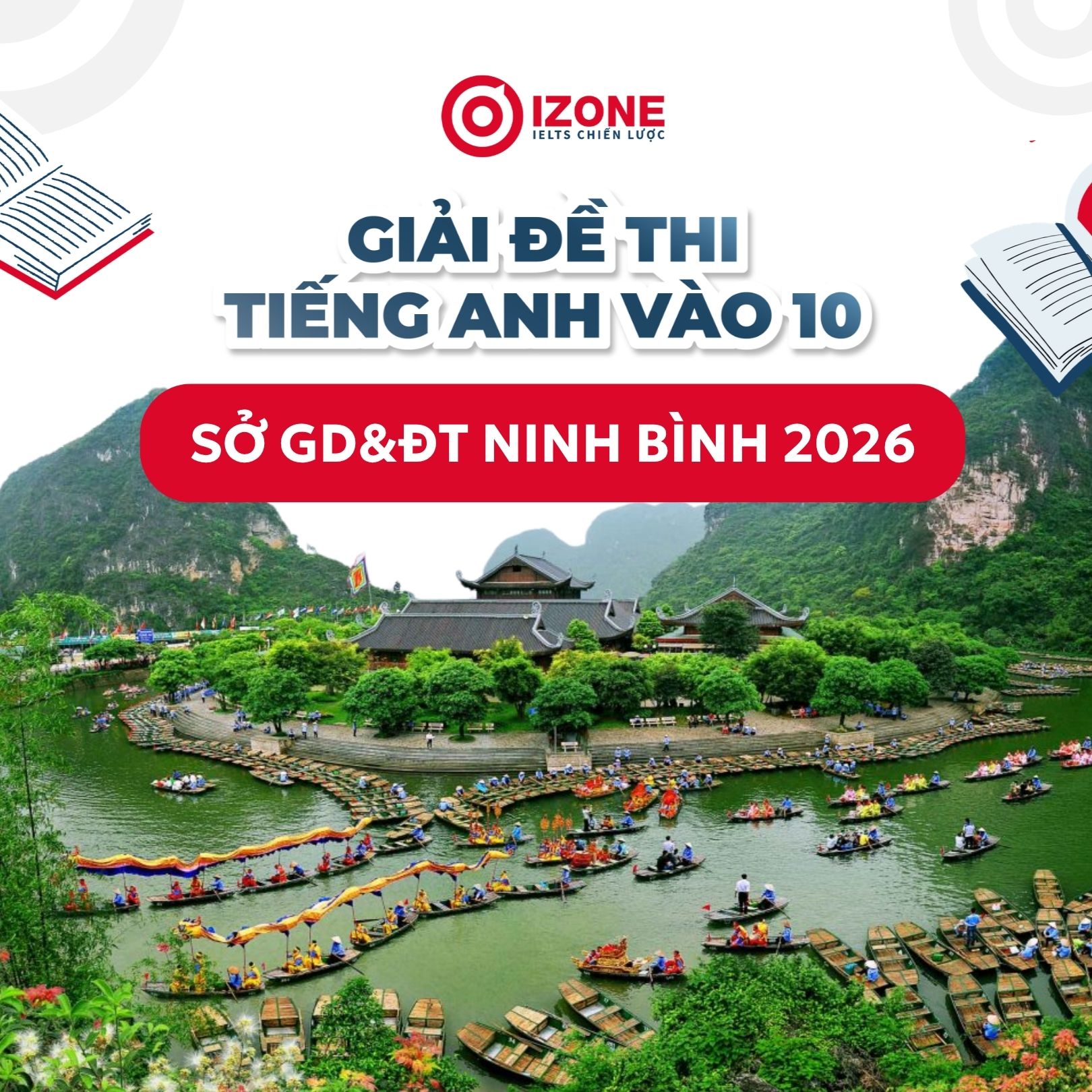 Giải đề thi tiếng Anh vào 10 Sở GD&ĐT Ninh Bình 2026