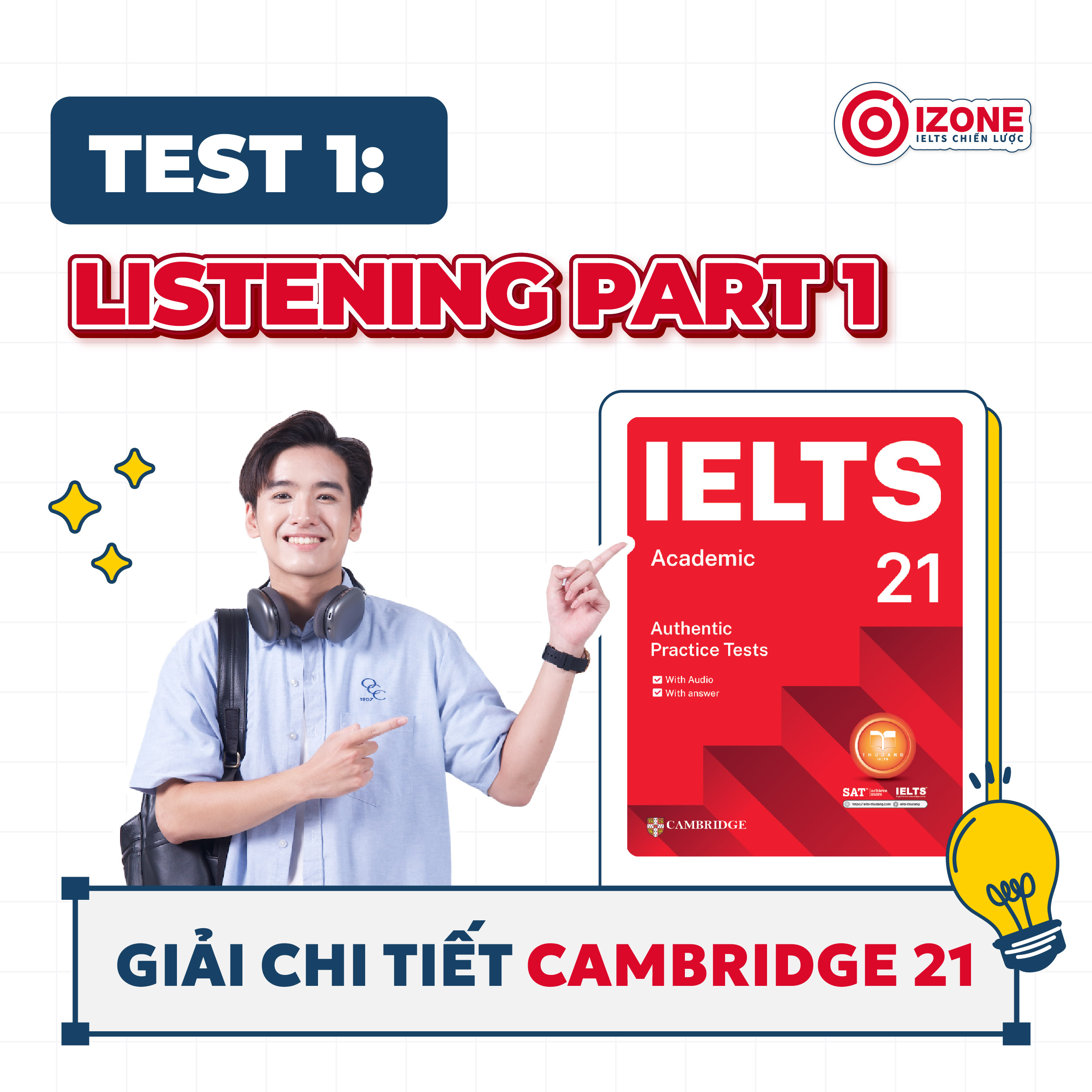 Giải đề IELTS Cambridge 21 – Test 1: Listening Part 1: Oyster Bay Sailing Club Courses