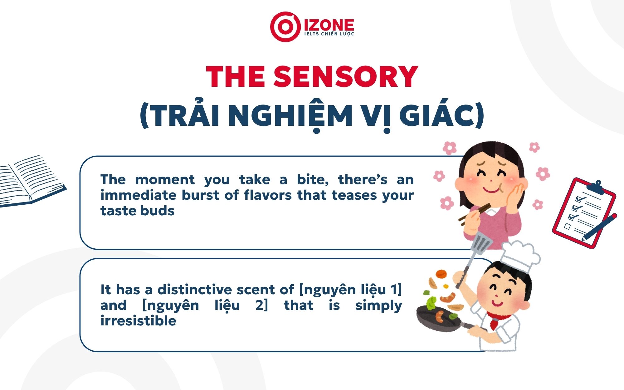 giới thiệu ẩm thực việt nam bằng tiếng anh trải nghiệm vị giác
