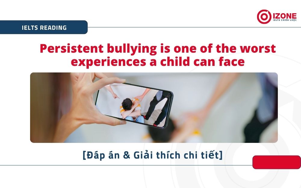 bullying ielts reading answer