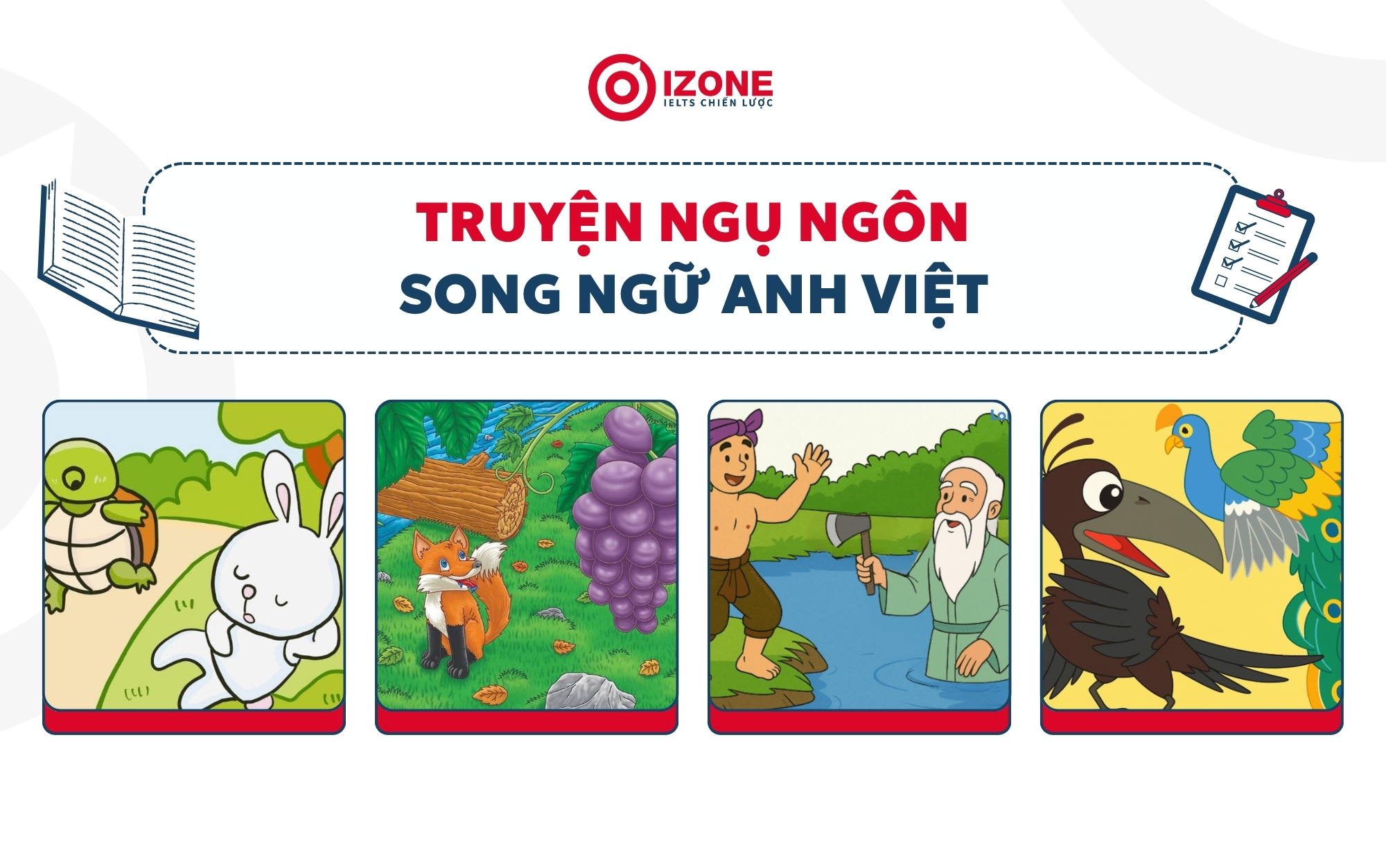 Truyện ngụ ngôn trong bài truyện song ngữ anh việt
