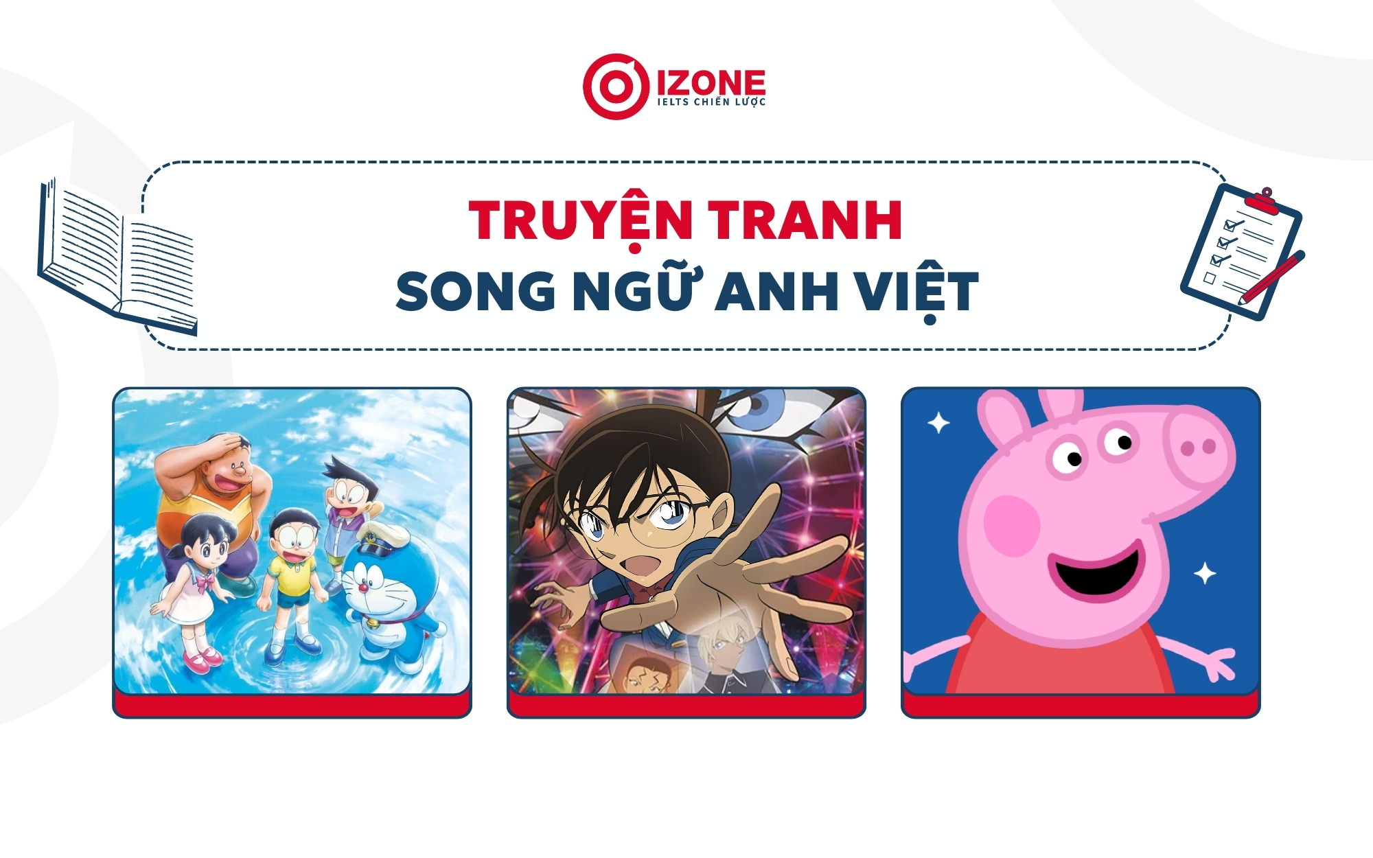 Truyện tranh trong bài truyện song ngữ anh việt