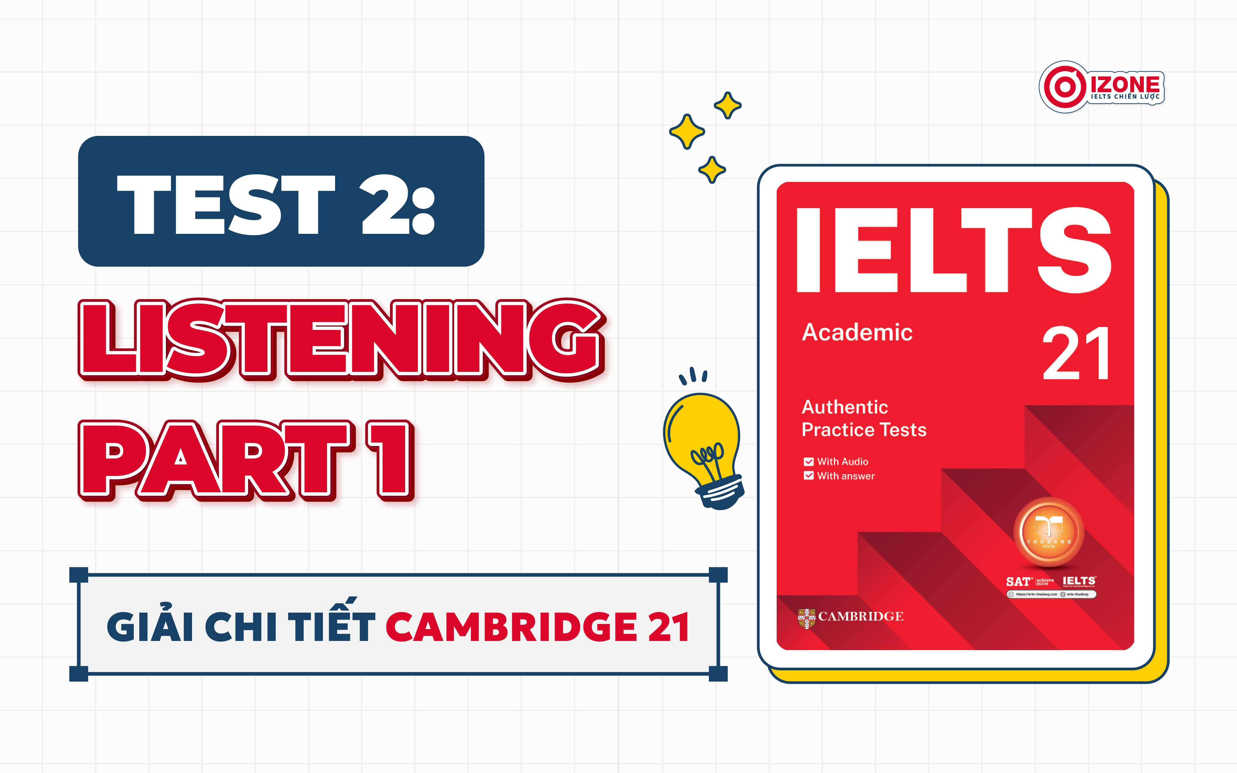 Cambridge 21 Test 2 listening part 1